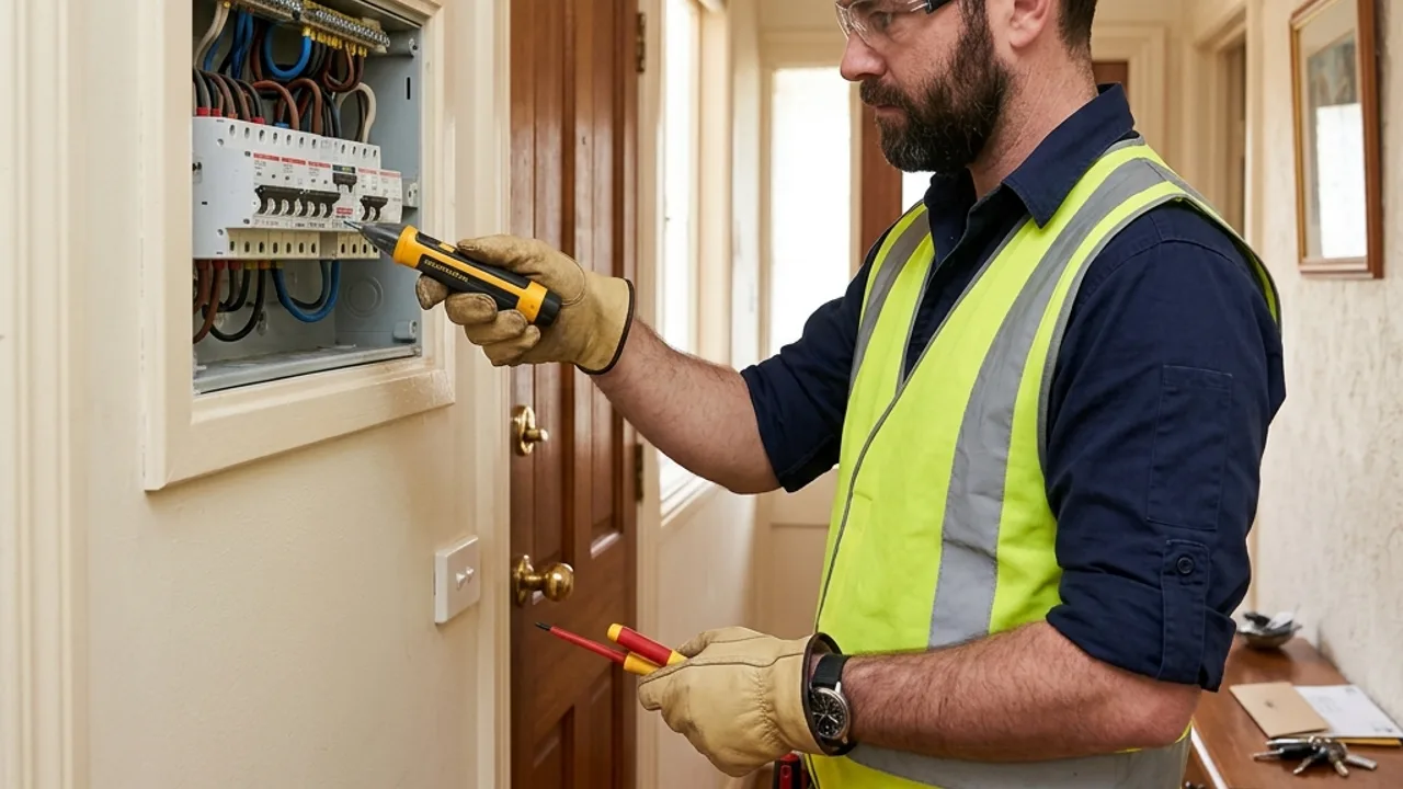 Safe electrical testing workflow