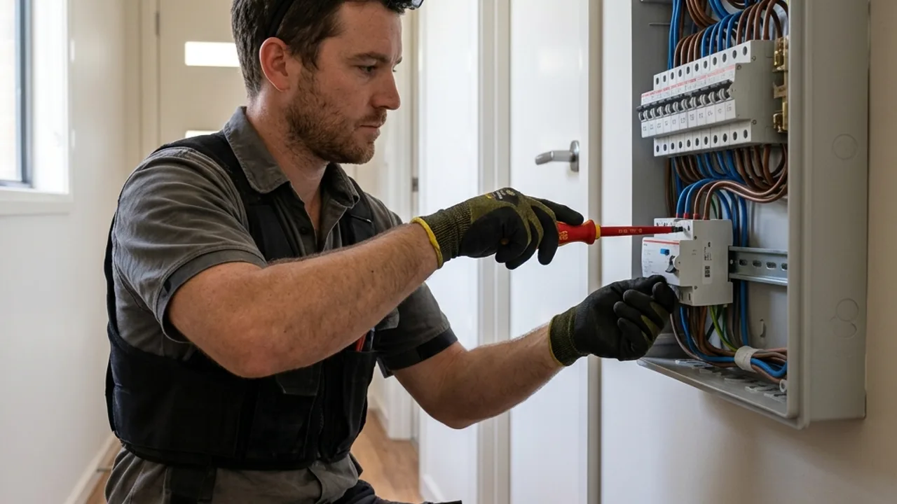 Switchboards & Safety Switches electrical work context